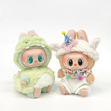 For LUFUFU The Monsters Plush Doll Replacing Green Dinosaur Clothes - NO DOLLS
