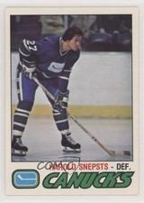 1977-78 O-Pee-Chee Harold Snepsts #295 0l4h