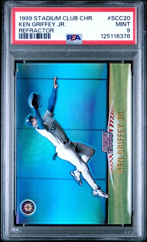 Ken Griffey Jr. [Refractor] #SCC20 card from 1999 Stadium Club Chrome