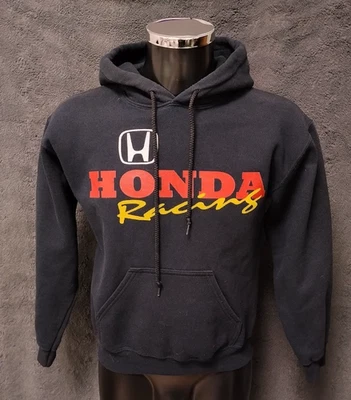 Honda Racing Hoodie Black Size S - Photo 1/4