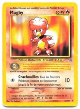 Carte Pokémon Magby 23/111 Neo Genesis VF FR