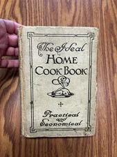 The Ideal Home Cook Book by Laura Davenport 1913 1st Ed Reading Copy