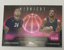 2024 Topps Midnight Duo Red Hawkins & McCollum /99 Pelicans