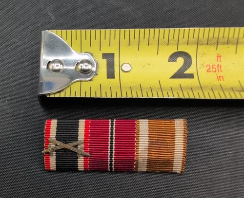 WW2/II German military three place ribbon bar