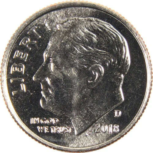 2018 D Roosevelt Dime BU Uncirculated Clad 10c Coin