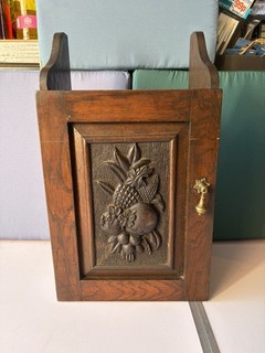 Oak Edwardian Smokers Cabinet
