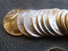 1964 p Kennedy Half Dollar Roll of 20  BU 90% Silver  Lot 24
