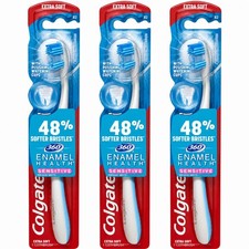 3-Pack New Colgate 360 Enamel Health Extra So...