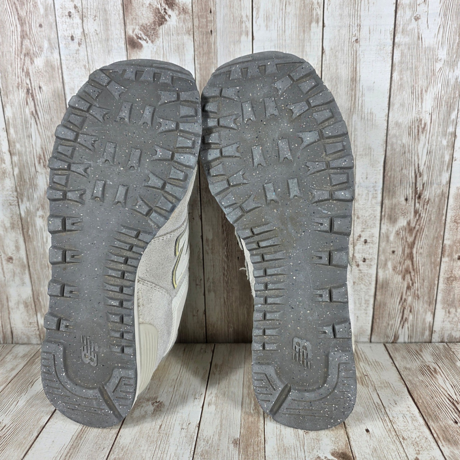 New Balance 574 WL574QD Women Casual Running Sneakers Shoes Gray Yellow Size 7.5 thumbnail 7