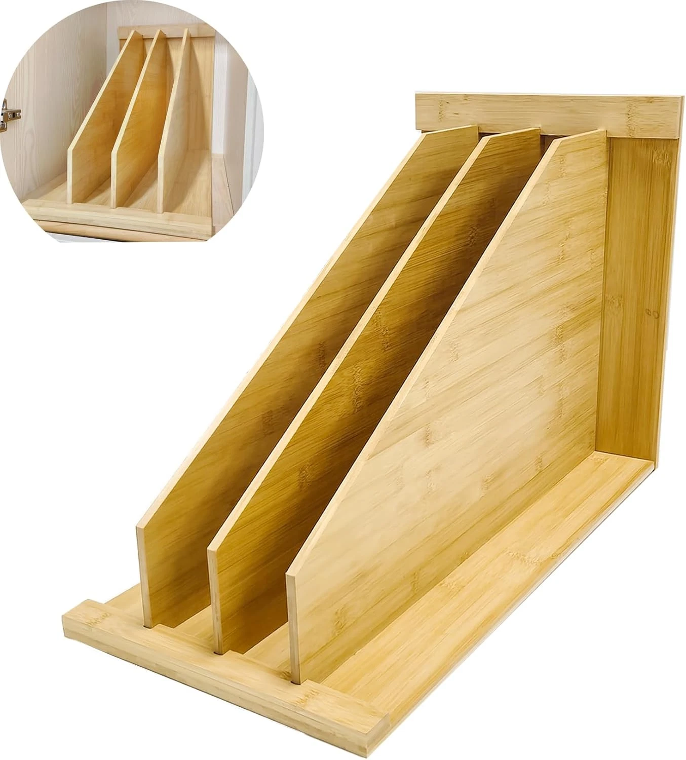 Kitchen Cabinet Tray Dividers - Organize Cookie Sheets & Baking Items, 5 Yr Warr
Opens in a new wind