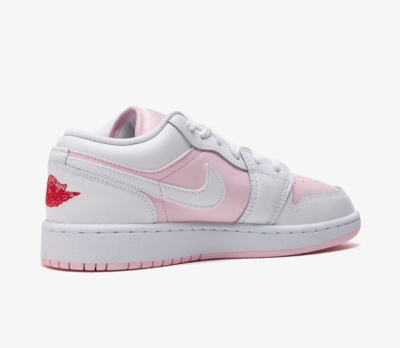 Nike Air Jordan 1 Low Pink Foam Valentines Day 553560-608 GS
