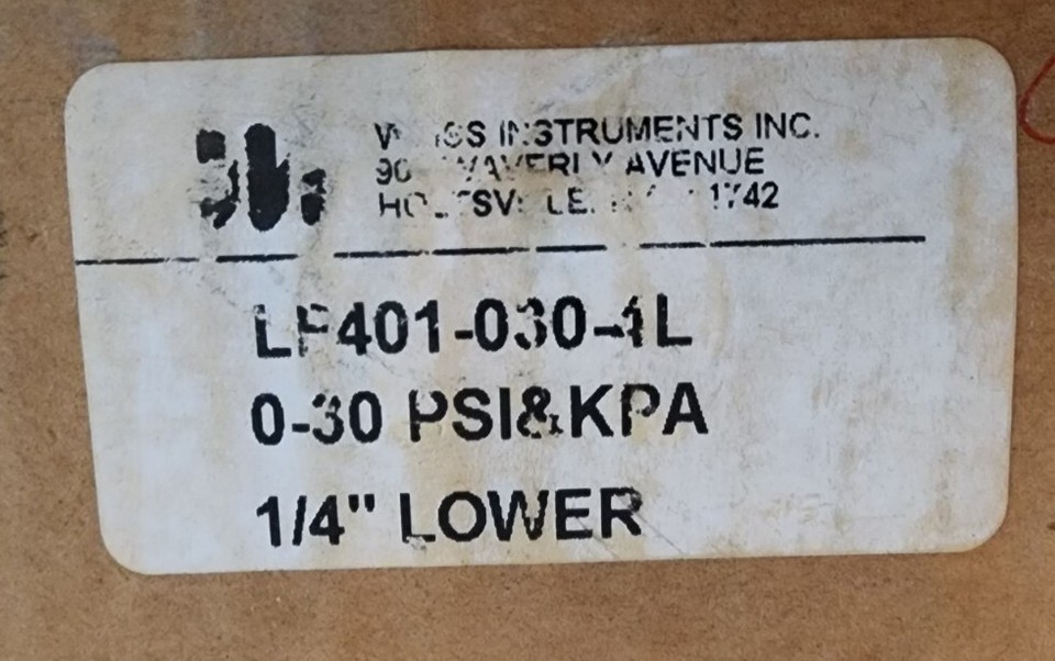 WEISS INSTRUMENTS (LF441-030-4L) 1/4