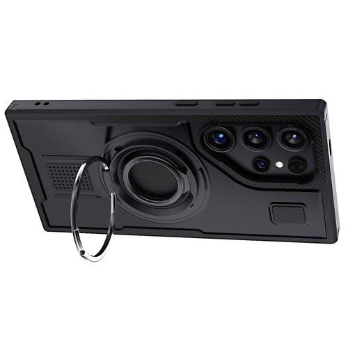 For Samsung Galaxy S25 Plus/Ultra Ring Stand Holder Rubber Case Shockproof Cover - Picture 15 of 30