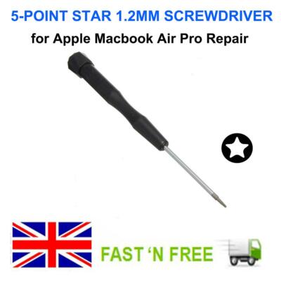 1,2 MM STAR 5 PUNKTE SCHRAUBENDREHER REPARATUR WERKZEUG FÜR MACBOOK AIR PRO IPHONE PENTALOBE