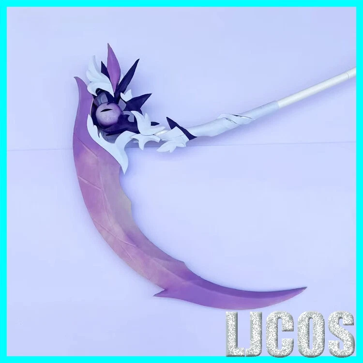 Game Honkai: Star Rail Castorice Sickle Equip Walking Stick Emit Light Prop Gift - Image 3 of 4