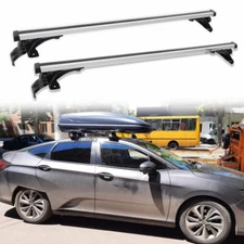 48" Car Top Roof Rack Cross Bars Luggage Cargo Carrier Bike For Honda Clarity