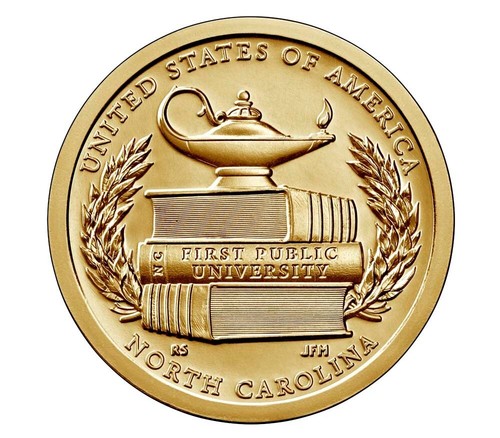 2021 P&D NORTH CAROLINA AMERICAN INNOVATIONS "First Public University" 2 Coins! - Picture 3 of 5