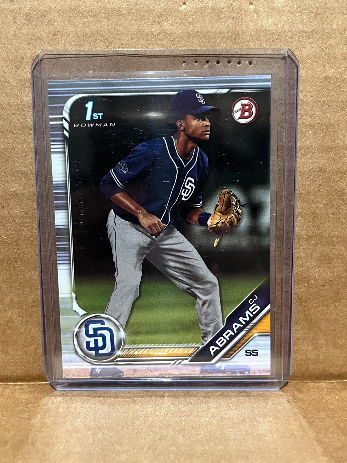 CJ Abrams 2019 Bowman Paper 1st BD-85