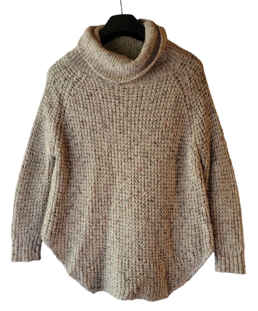 Free People Oatmeal Waffle Knit Pullover Free People We the Free Catalina Thermal Top | Mercari main image 2