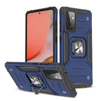 Wozinsky Ring Armor HüLle Magnet-Halter Samsung Galaxy A72 4G Blau