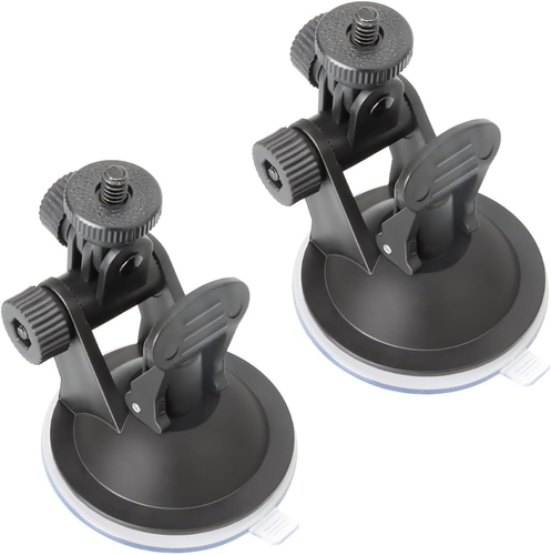 Dash Cam Suction Cup Mount, w/ Screw Thread, Windshield, Camera Holder, Stand - Picture 11 of 12