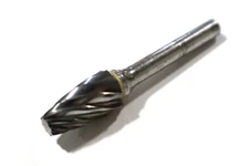 SF-5NF,  1/2" ROUND NOSE FOR ALUMINUM, 1/4" SHANK,  2-3/4" O.A.L    B555