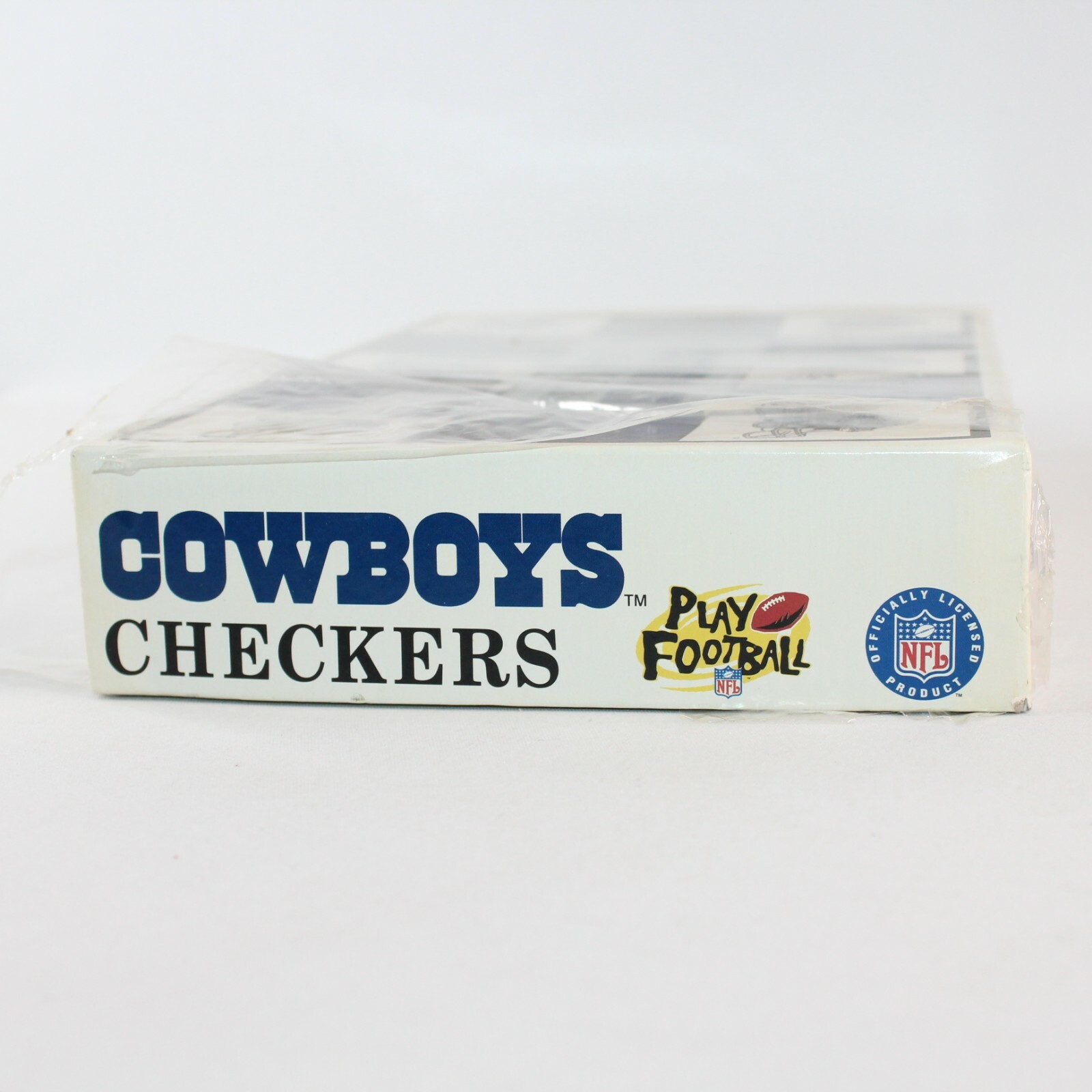 VTG Dallas Cowboys CHECKERS Board Game NFL Football Team VS San