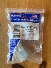 Dormont 1/2 Zoll Außendurchmesser Flare x 1/2 Zoll FIP Messing Adapter Gasverschraubung 90-2032R - 1