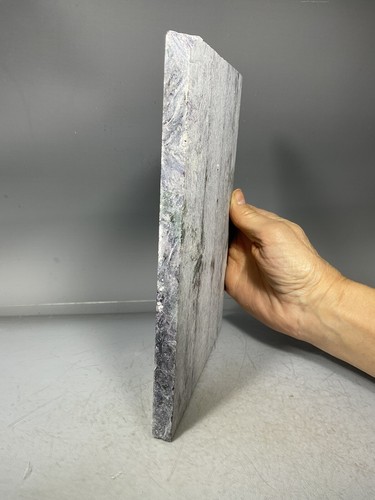 SS Rocks - "Polished" Charoite Slab (Russia) 2.01lbs ( 7 3/4 x 5 7/8" ) - Picture 6 of 6