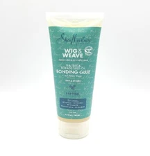 Shea Moisture Wig & Weave Tea Tree & Borage Seed Oil Bonding Glue W/Aloe 6.3 Oz