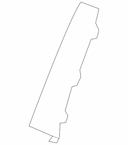 Aplicación de moldura de puerta para Ford Lincoln MKC 2015-2019 (N/P EJ7Z-78255A34-AA)