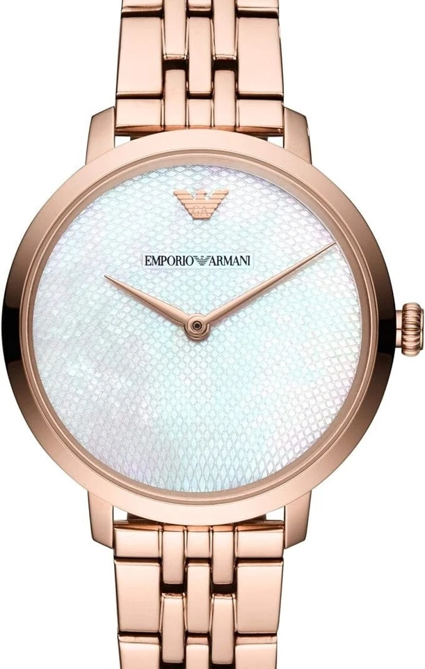 Emporio Armani Modern Slim Ladies Rose Gold Watch AR11158 - Image 3 of 4