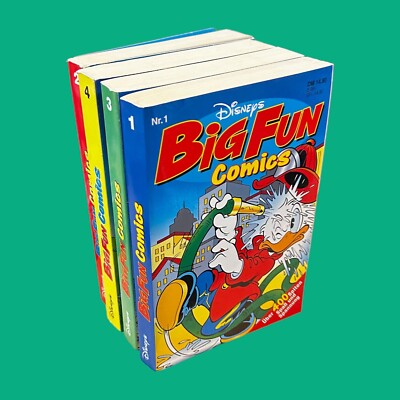 Disneys Big Fun Comics  Band 1 - 4  #ELK