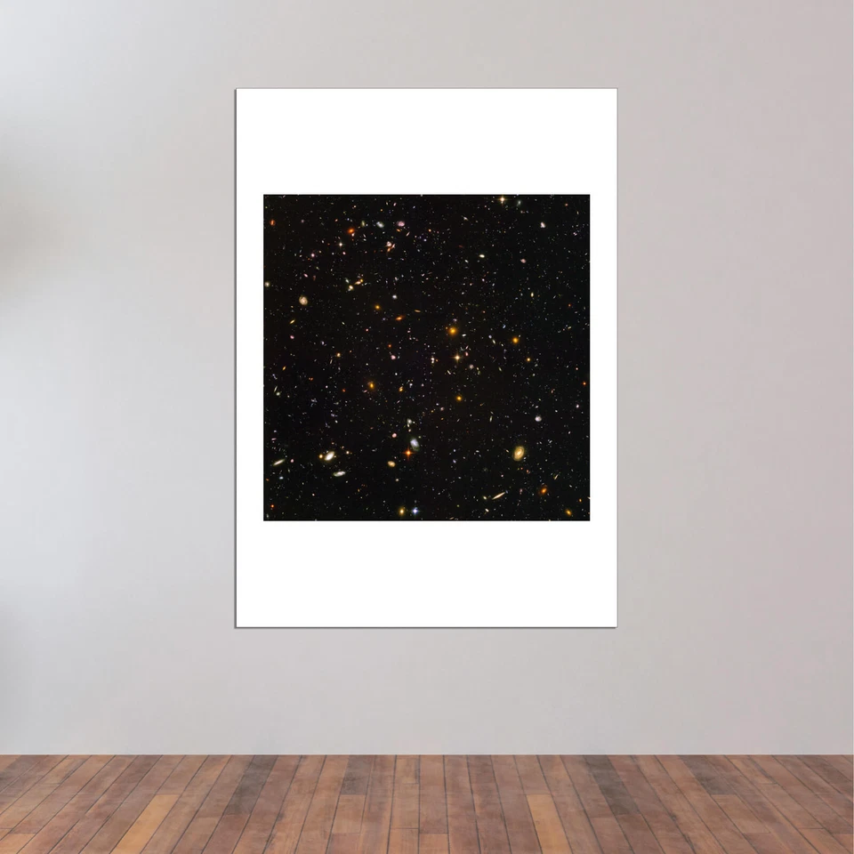 Hubble Telescope - Ultra Deep Field View Wall Art Poster Print - Image 2 of 4