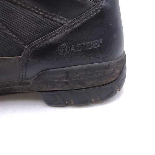 Bates Tactical Sport Herren Größe 12 Schwarz Leder Seitlicher Reißverschluss Kampfstiefel E02261 - Bild 13 von 20