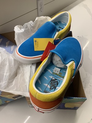 vans slip on pro the simpsons