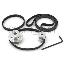 GT2 40T 20T Belt Width 10mmTiming Pulley Belt set kit Reduction Ratio 2:1