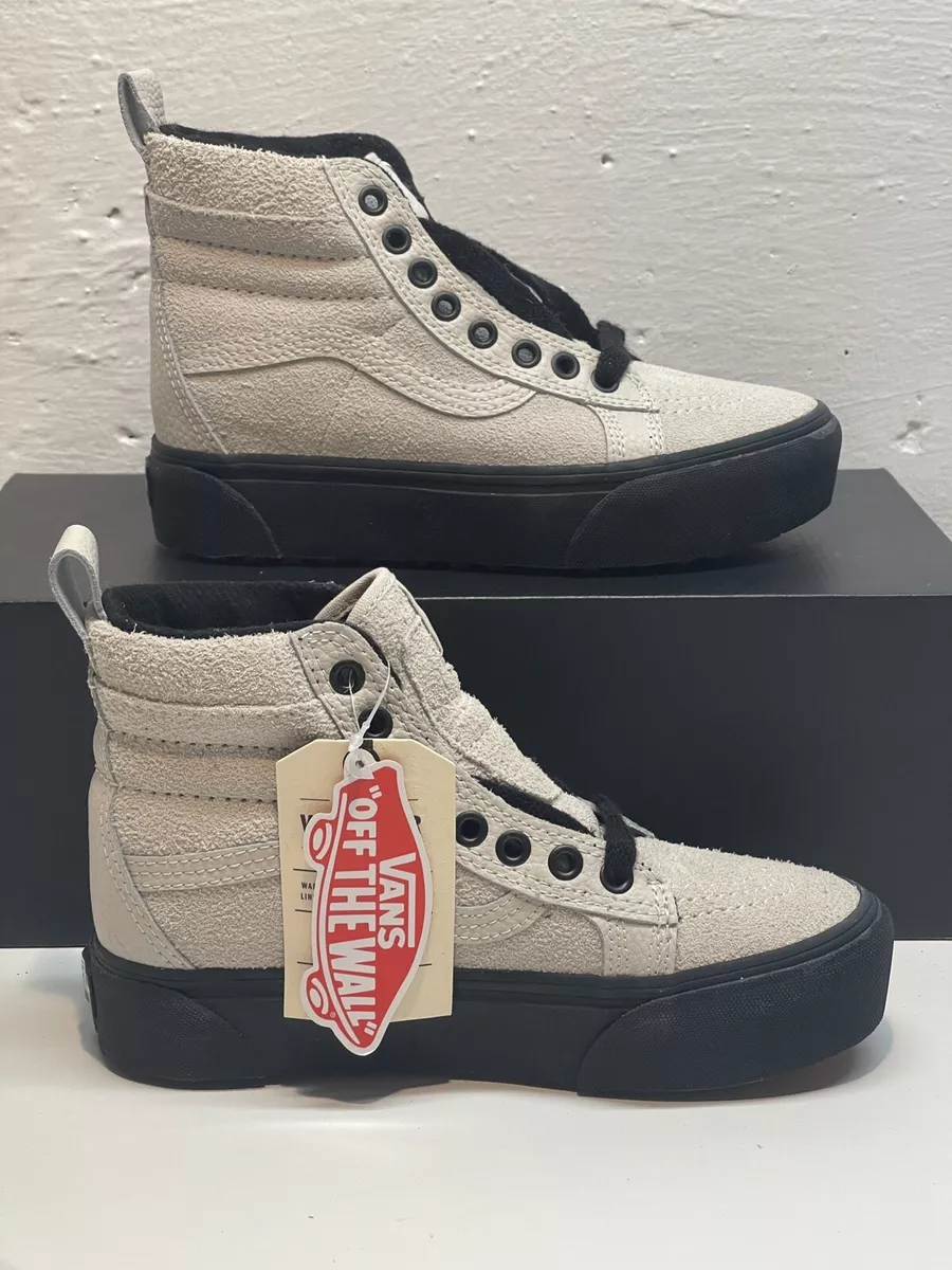 Vans Sk8-Hi Platform Cream 5 Boots Sneaker MTE Black | eBay White Size Winter