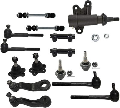 Tierod + Ball Joints Front Sway Bars for 93-94 Blazer K2500 K1500 Suburban Yukon