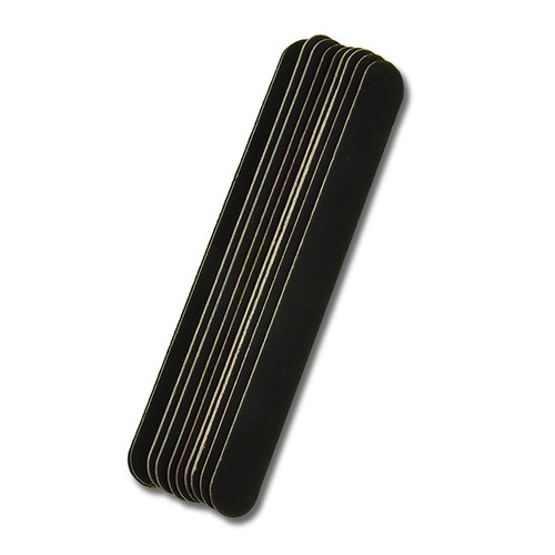 10x DOUBLE SIDED NAIL EMERY BOARD CURVED BOOMERANG NAIL FILE SET 100/180 GRIT` - Picture 10 of 13