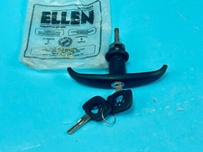 VW Type 2 Split Bus Brazilian Engine Lid Black Handle & Keys NOS