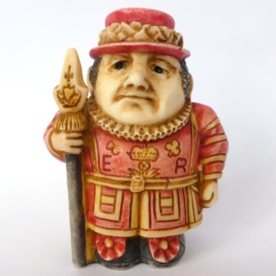 Royal Beefeater - Oddbods Hardbody Figur - Neu in OVP - MPS Harmony Kingdom