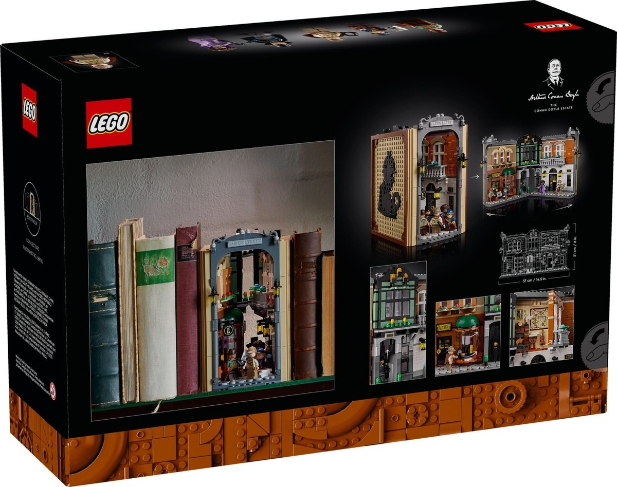 LEGO Icons 10351 Sherlock Holmes: Book Nook – Brand | eBay