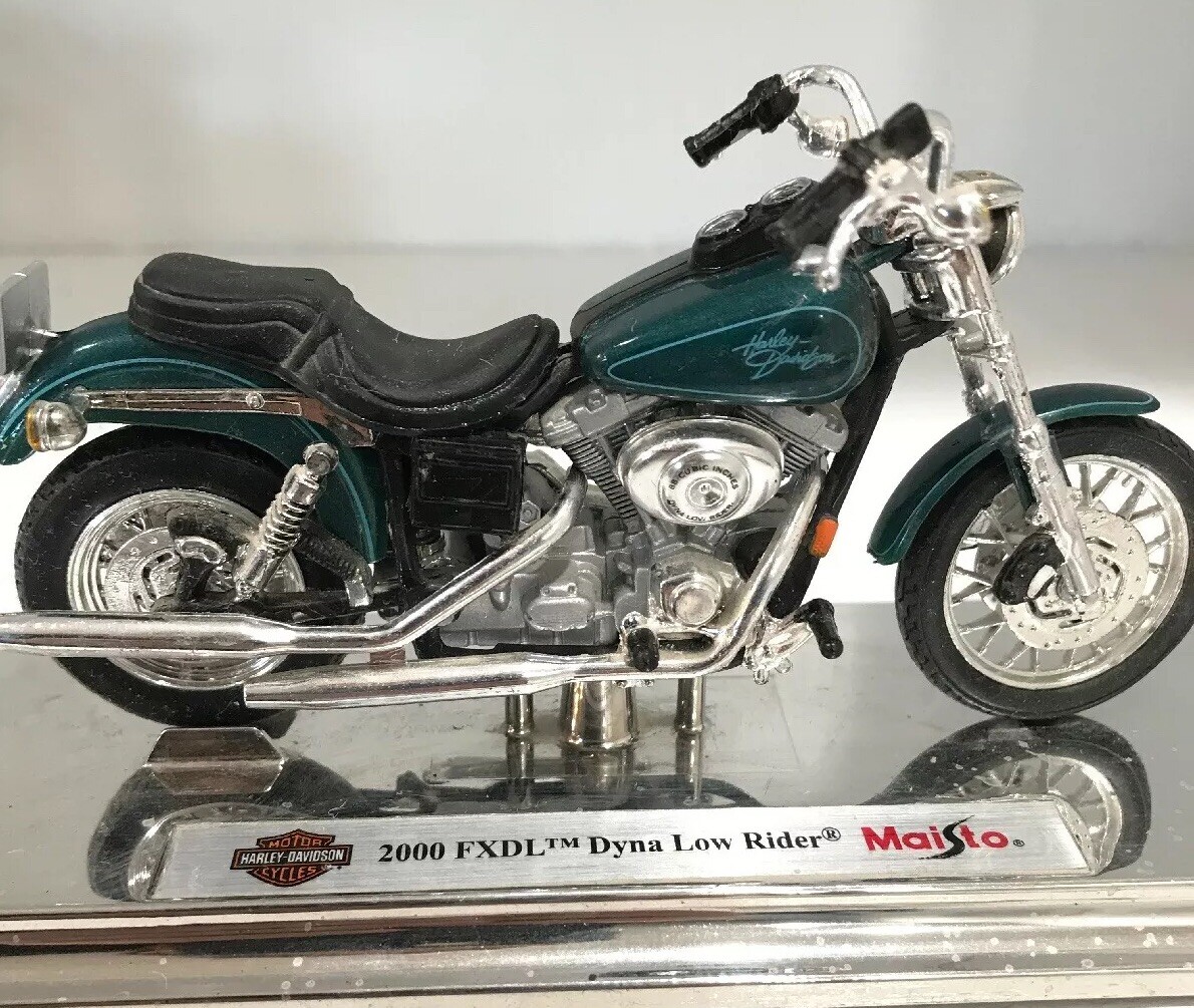 ミニカー Harley Davidson - Maisto 1/18 HARLEY DAVIDSON 2000 FXDL 2000 HARLEY DAVIDSON FXDL DYNA LOW RIDER 1:18 Scale Diecast