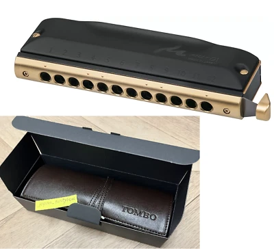 TOMBO Chromatic harmonica μ-01 No.2248 Made in Japan