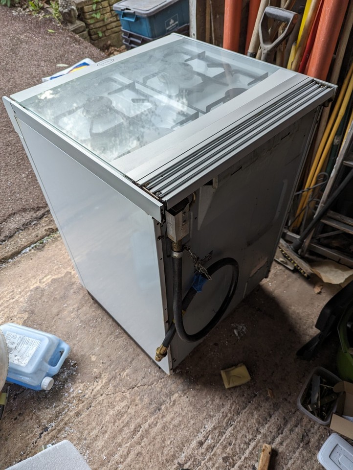 Cannon Henley 60cm White Duel Gas Cooker Electric Oven & Grill Read