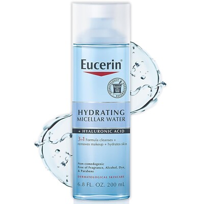 Eucerin Fragrance Free Hydrating Foaming Cleanser W/ Hyaluronic Acid-5oz.