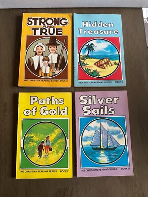 4 Vintage Abeka 2nd Grade Reading Series Books A Beka Readers 1970s