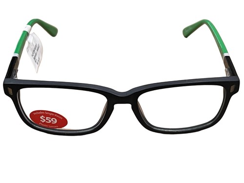 Fadz Youth Boys Eyeglass Frames FZ36 Blk Size 50-15-130