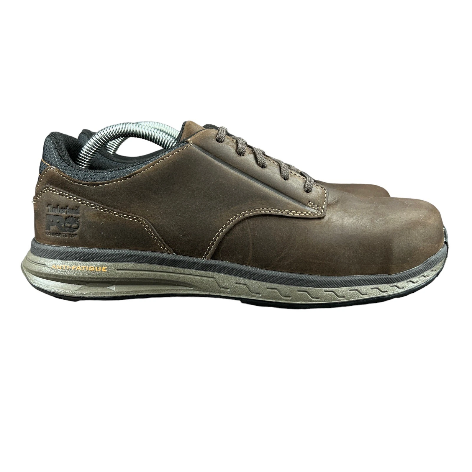 Scarpe da lavoro Timberland Pro Drivetrain Oxford punta composita marrone uomo taglia 8 5 14W